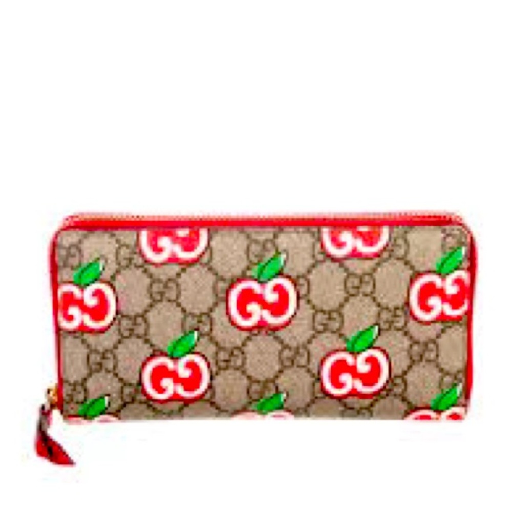 2005 GUCCI Supreme Apple long zip
